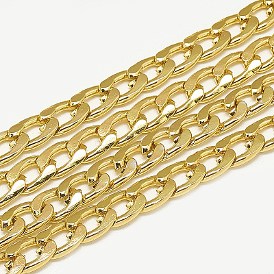 Unwelded Aluminum Curb Chains CHA-S001-070B-1