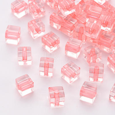 Transparent Acrylic Beads TACR-S154-12A-52-1