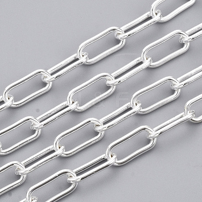 Unwelded Iron Paperclip Chains CH-S125-09B-S-1
