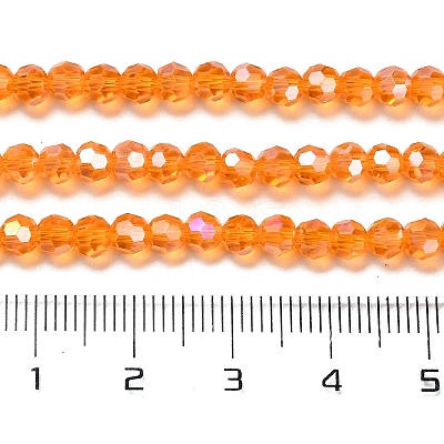 Transparent Glass Beads EGLA-A035-T4mm-B05-1