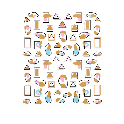 Summer Nail Decals Stickers MRMJ-R102-DP8027-1