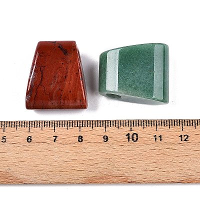 Natural & Synthetic Mixed Stone European Beads G-N344-29-1