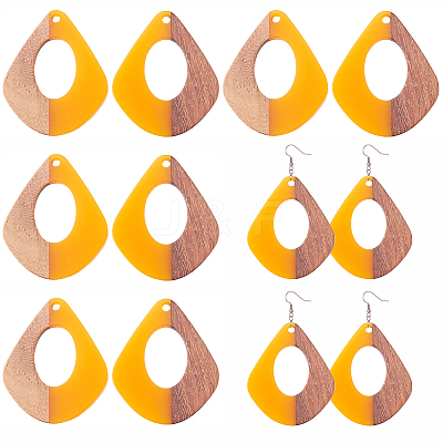 Resin & Wood Pendants RESI-SC0001-17H-1