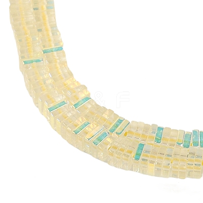 Electroplate Glass Beads Strands GLAA-B023-01A-05-1