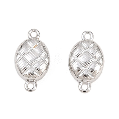 304 Stainless Steel Magnetic Clasps with Loops STAS-P452-04A-P-1