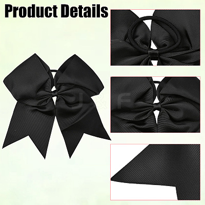 2Pcs Rubber Hair Ties MRMJ-SC0001-49B-1