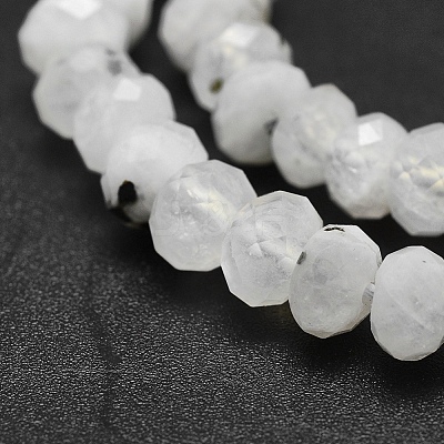 Natural Rainbow Moonstone Beads Strands G-O170-67C-1