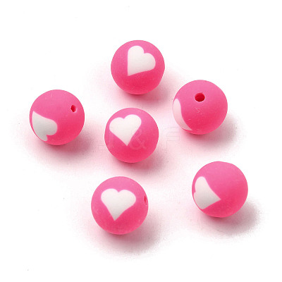 Handmade Polymer Clay Beads CLAY-I011-01A-04-1
