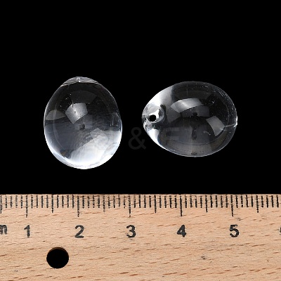 Imitation Crystal Transparent Acrylic Beads TACR-K005-01A-1