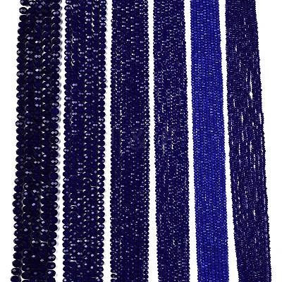Opaque Solid Color Imitation Jade Glass Beads Strands EGLA-A044-P8mm-D07-1
