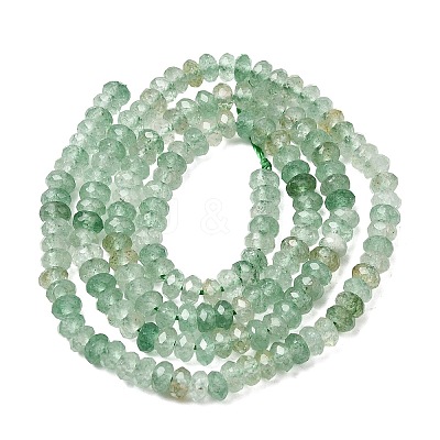 Natural Green Strawberry Quartz Beads Strands G-G343-A07-2x4mm-1