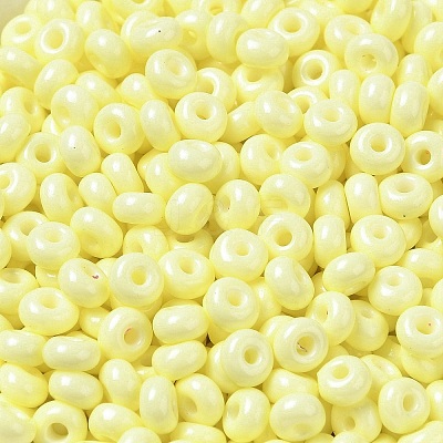 Baking Paint Glass Seed Beads SEED-B001-02A-13-1