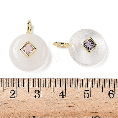 Natural Quartz Crystal Pendants G-I391-01G-08-1