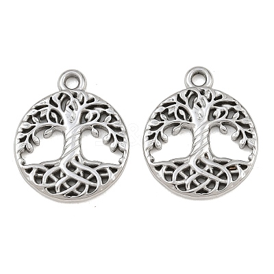 304 Stainless Steel Pendants SA-CBA1839-20P-1