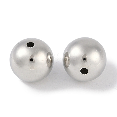 CCB Plastic Round Beads ALUM-U001-08C-09-1