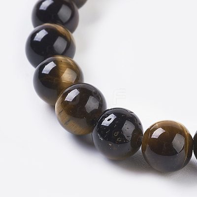Natural Tiger Eye Beads Strands X-G-C076-6mm-1B-1