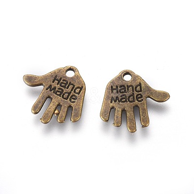 Tibetan Style Alloy Charms K095I071-1