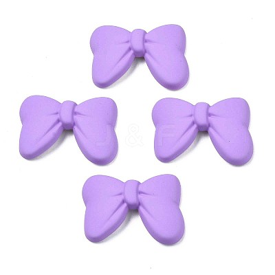 Opaque Spray Painted Acrylic Cabochons ACRP-S679-011-1