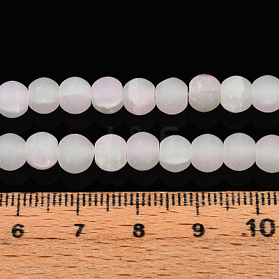 Crackle Glass Beads Strands GLAA-N009-6mm-01-1