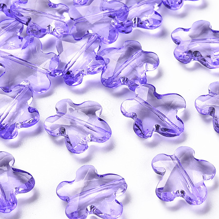 Transparent Acrylic Beads TACR-S154-32B-47-1