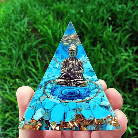 Orgonite Pyramid Resin Display Decorations PW23040682560-1