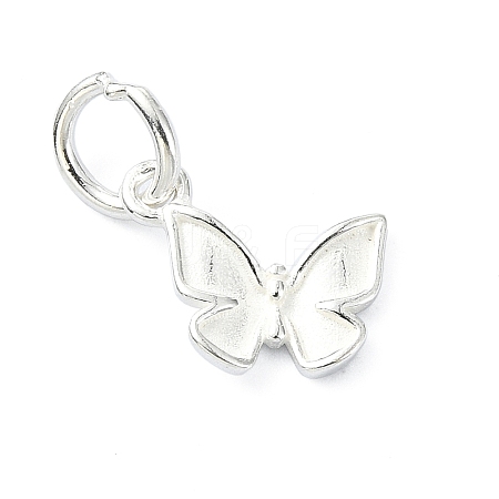 925 Sterling Silver Butterfly Charms STER-M119-14S-1