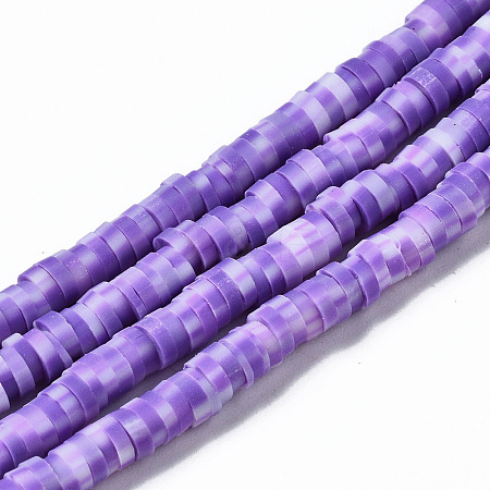 Handmade Polymer Clay Beads Strands CLAY-N008-010-157-1