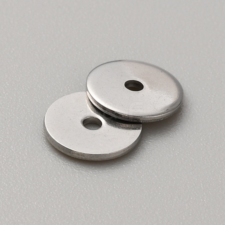 304 Stainless Steel Spacer Beads STAS-WH0001-19C-P-1