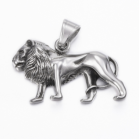 316 Surgical Stainless Steel Pendants STAS-H387-08AS-1