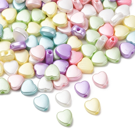 Opaque ABS Plastic Beads MACR-L015-05-1