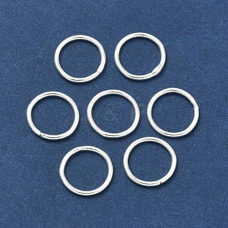 Brass Soldered Closed Jump Rings X-KK-M165-10mm-02S-RS-1