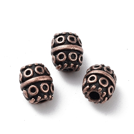 Tibetan Style Alloy Beads FIND-Q094-35R-1