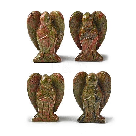 Natural Unakite Carved Angle Figurines GG-CBA9C2C-A31-1