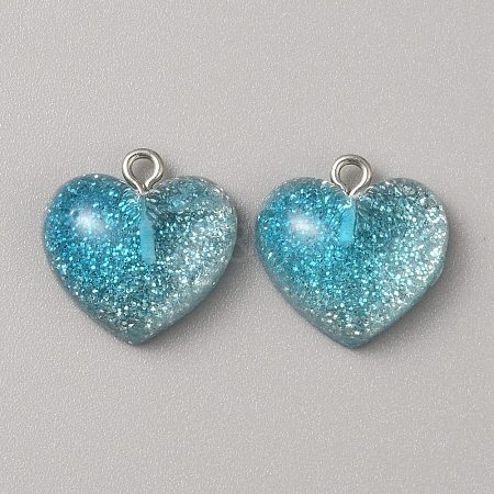 Transparent Resin Pendants CRES-TAC0010-05C-1
