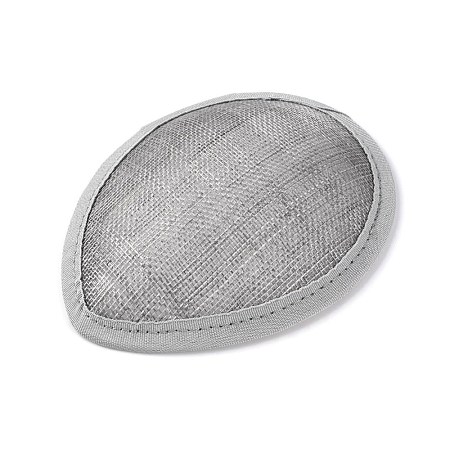 Linen Teardrop Fascinator Hat Base for Millinery AJEW-WH0283-54A-1