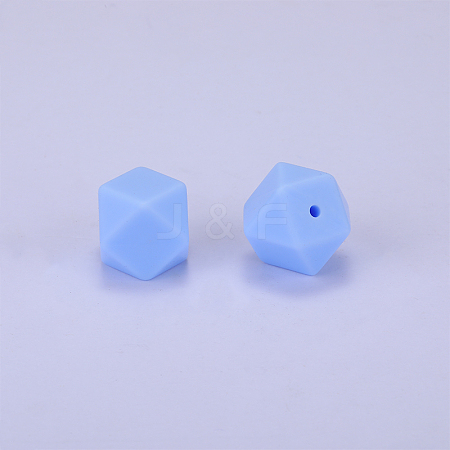 Hexagonal Silicone Beads SI-JX0020A-105-1