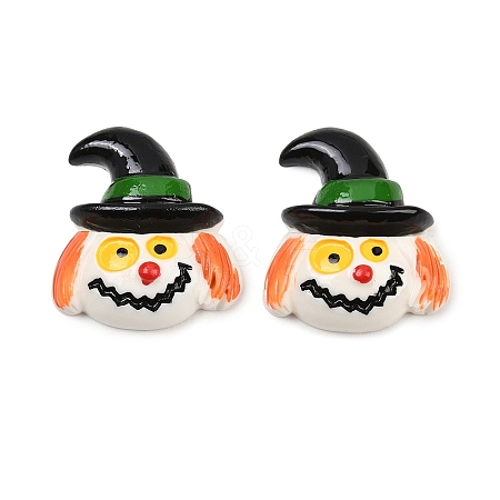 Helloween Resin Decoden Cabochons RESI-XCP0002-70D-1