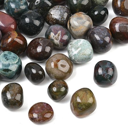 Natural Ocean Jasper Beads GG-CBAD0F6-B18-01-1