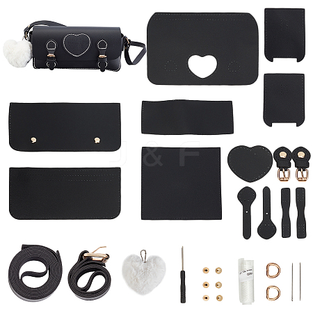 DIY PU Imitation Leather Bag Making Kits DIY-WH0304-182-1