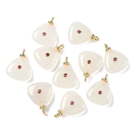 Natural White Jade Pendants G-H328-04G-C11-1