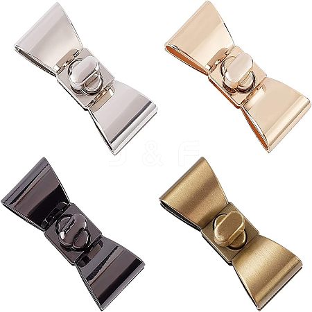 Zinc Alloy Bag Twist Lock Clasps FIND-CA0001-33-RS-1