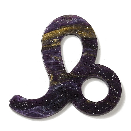 Acrylic Keychain Pendants SACR-S608-04G-02-1
