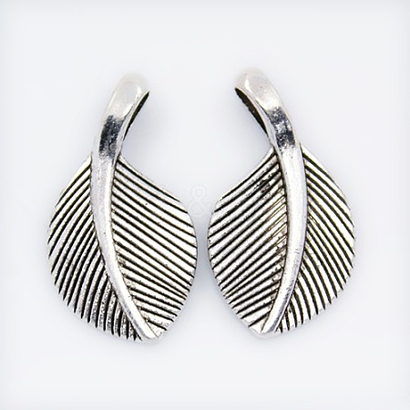 Tibetan Style Alloy Pendants TIBEP-Q029-AS-LF-1