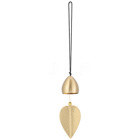 Brass Bell Pendants HJEW-WH20816-010G-F-1