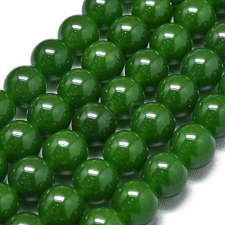 Natural Malaysia Jade Beads Strands G-L645-C01-10mm-05-1