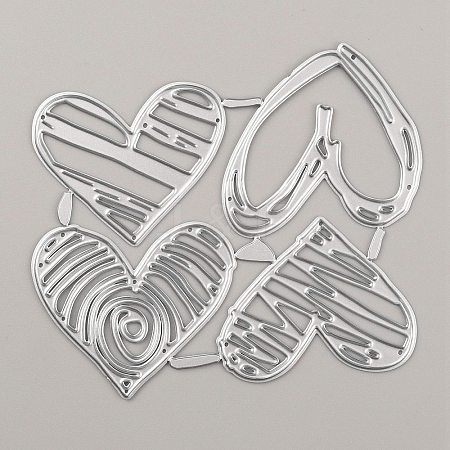 Carbon Steel Cutting Dies Stencils DIY-WH0043-97MP-1