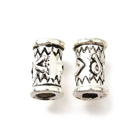 Tibetan Style Alloy Beads TIBE-L008-20AS-1