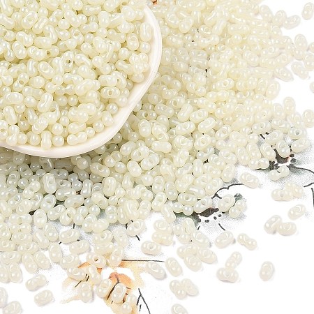 Baking Paint Glass Seed Beads SEED-L011-09A-17-1