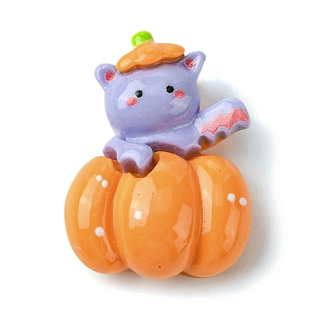 Halloween Theme Opaque Resin Decoden Cabochons CRES-Q219-03G-1