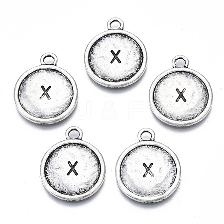 Tibetan Style Alloy Pendants PALLOY-Q441-051-RS-1